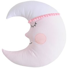 Подушка-бортик "Месяц розовый с белой шапочкой", 30*30 см, 100% хлопок Childrens Textiles
