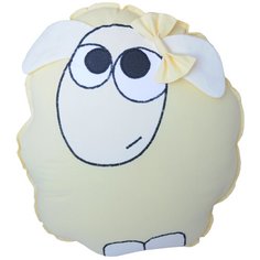 Подушка-бортик "Овечка желтая с желтым бантиком", 35*30 см, 100% хлопок Childrens Textiles