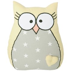 Подушка-бортик "Сова желтая", 35*30 см, 100% хлопок Childrens Textiles