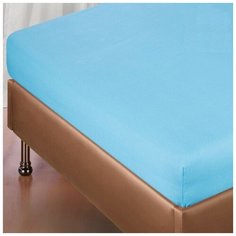 Простыня 180х200 на резинке поплин Лагуна АртДизайн