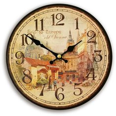 Часы настенные-настольные Михаил Москвин d195-6 диаметр 19,5см. Mikhail Moskvin