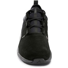 Кроссовки для активной ходьбы кожаные мужские Actiwalk Easy Leather чёрные NEWFEEL Х Декатлон 44 Decathlon