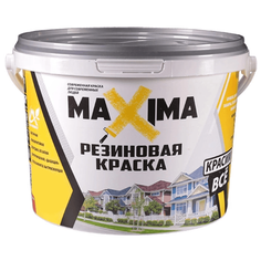 Краска MAXIMA Резиновая влагостойкая матовая 101 байкал 11 кг