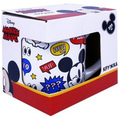 Кружка в подарочной упаковке 220 мл "Mickey Mouse" (Микки Маус) Дизайн 6, фарфор ND Play