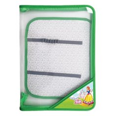 Папка для труда, А4, пластиковая, с откидной планкой, молния вокруг, для девочек, "Юная принцесса", ПТР-2116, 2 шт. Проф Пресс