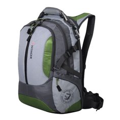 Рюкзак WENGER, универсальный, зелено-серый, "Large Volume Daypack", 30 л, 36х17х50 см, 15914415, 1 шт.