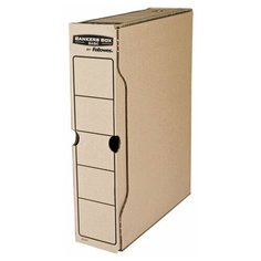 Короб архивный с клапаном А4 (260х325 мм), 100 мм, до 850 листов, FELLOWES Bankers Box "Basic", FS-00102, 4 шт.