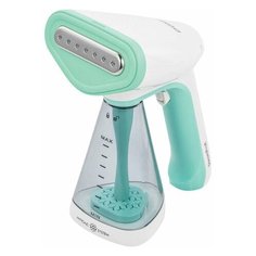 Отпариватель ручной POLARIS PGS 1518CA, 1500 Вт, пар 26 г/мин, резервуар 0,26 л, 2 режима, мятный/белый, 1 шт.