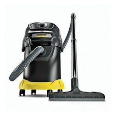 Пылесос для сбора золы и сухого мусора KARCHER (КЕРХЕР) AD 4 Premium, 600 Вт, металлический контейнер, 1.629-731.0, 1 шт.