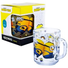 Кружка "Гадкий Я", Единорог, в подарочной упаковке, 230 мл, стекло ND Play