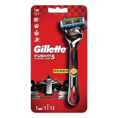 Бритва GILLETTE (Жиллет) "Fusion ProGlide Power Flexball" с 1 сменной кассетой, для мужчин, 50016248, 1 шт.