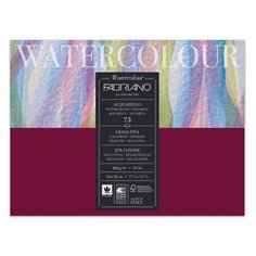 Альбом для акварели А4+ (240х320 мм), FABRIANO "Watercolour Studio", среднее зерно, 75 л., 200 г/м2, 17522432, 1 шт.