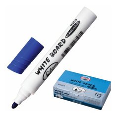 Маркер стираемый для белой доски СИНИЙ, KOH-I-NOOR, 2,5 мм, 7790051701KSRU, 5 шт.