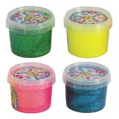 Гель с блестками ЛУЧ, 85 мл (пластиковая баночка), АССОРТИ, 4 цвета, 29С 1717-08, 28 шт.