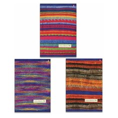 Тетрадь А4, 96 л., АЛЬТ, скоба, клетка, гибридный лак, "МОДНЫЙ СВИТЕР" (3 вида), 7-96-518, 2 шт.