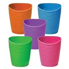 Подставка-органайзер СТАММ "Премиум Intensive" (стакан для ручек), ассорти, СН880, 3 шт.