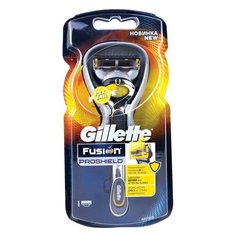 Бритва GILLETTE (Жиллет) "Fusion ProShield", с 1 сменной кассетой, для мужчин, GIL-81618298, 1 шт.