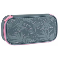 Пенал TIGER FAMILY 1 отделение, откидная планка, дополнительный карман, ткань, "Hawaiian Vibe", 23х11х7 см, 270237, 1 шт.