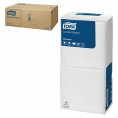 Салфетки TORK Big Pack, 24х23,8, 200 шт., белые, 10130, 2 шт.