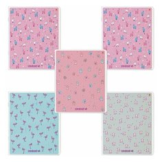 Тетрадь А5 48 л. АЛЬТ скоба, клетка, Soft Touch, фольга, "ЗЕФИРНОЕ НАСТРОЕНИЕ", 7-48-569, 15 шт.