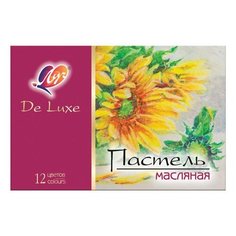 Пастель масляная художественная ЛУЧ "Люкс", 12 цветов, трехгранное сечение, 28С 1674-08, 2 шт.