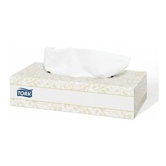 Салфетки косметические TORK (Система F1) Premium, 2-слойные, КОМПЛЕКТ 100 шт., картонный бокс, белые, 120380, 2 шт.