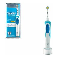 Зубная щетка электрическая ORAL-B (Орал-би) Vitality 3D White D12.513, "Отбеливающая", блистер, 1 шт.