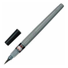 Кисть художественная PENTEL (Япония) "Brush Pen", картридж, блистер, XFP5M, 1 шт.