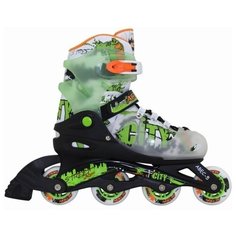 PW-395 Коньки роликовые раздвижные р.26-29 Action!