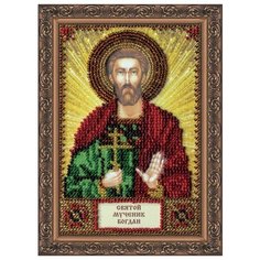 Набор для вышивания бисером АБРИС АРТ AАМ-083 Св.Богдан 10x15 см Abris ART
