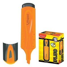 Текстовыделитель MAPED (Франция) "Fluo Peps Classic", ОРАНЖЕВЫЙ, линия 1-5 мм, 742535, 5 шт.