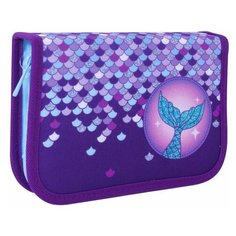 Пенал TIGER FAMILY 1 отделение, 1 откидная планка, ткань, "Purple Divine", 20х14х4 см, 228928, TGJY-013C2E, 1 шт.