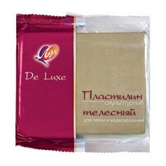 Пластилин скульптурный ЛУЧ "Люкс", телесный, 0,3 кг, твердый, 23С1482-08, 3 шт.
