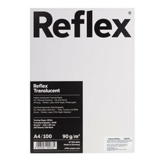Калька REFLEX А4, 90 г/м, 100 листов, Германия, белая, R17119, 1 шт.