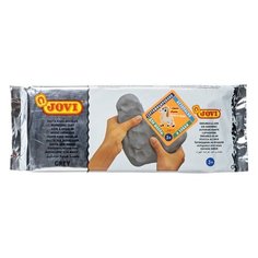 Паста (масса) для моделирования и лепки JOVI, отвердевающая, 1000 г, серая, 86G, 1 шт.