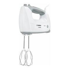 Миксер BOSCH MFQ36440, 450 Вт, 5 скоростей, 2 венчика, 2 крюка для теста, серый, 1 шт.