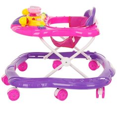 Ходунки Bambola Самолет PINK+PURPLE Малиновый
