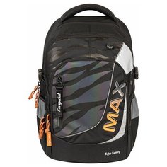 Рюкзак TIGER FAMILY молодежный, MAX, с ортопедической спинкой, "Dark Flames", 43х33х23 см, 270223, 1 шт.