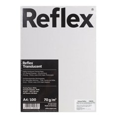 Калька REFLEX А4, 70 г/м, 100 листов, Германия, белая, R17118, 1 шт.