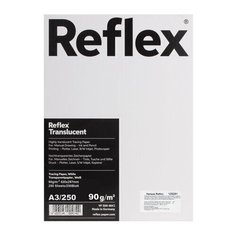 Калька REFLEX А3, 90 г/м, 250 листов, Германия, белая, R17310, 1 шт.