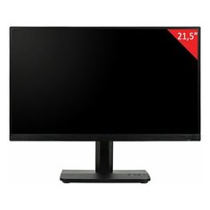 Монитор ACER ET221Qbi 21.5" (54,6 см), 1920x1080, 16:9, IPS, 4 ms, 250 cd, VGA, HDMI, черный, 464736, 1 шт.