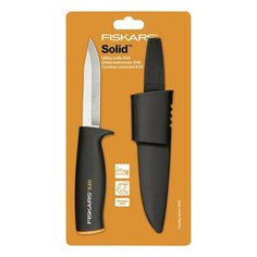 Нож общего назначения FISKARS K40 (нож-поплавок), эргономичная рукоятка, лезвие 100 мм, 1001622, 1 шт.