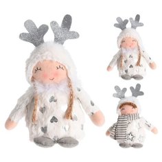 Фигурка декоративная Koopman International Pink New Year Розовый Новый Год Мальчик/Девочка 1 шт