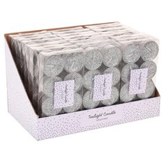 Свечи чайные Koopman International Red New Year Красный Новый Год Набор 8 шт