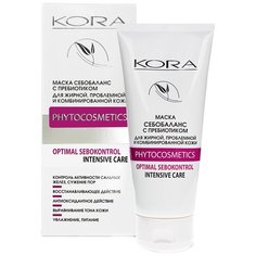 Kora Маска себобаланс с пребиотиком, 100 мл КОРА