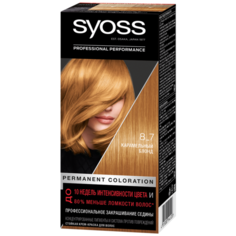Syoss Color Стойкая крем-краска для волос, 8-7 Карамельный Блонд