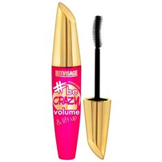 LUXVISAGE Тушь для ресниц beCrazy Volume & Lift Up, черный