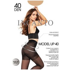 Колготки Incanto Model Up, 40 den, размер 5-XL, melon (бежевый)