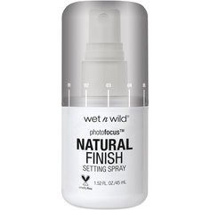 Wet n Wild спрей для фиксации макияжа Photo Focus Natural Finish Setting Spray 45 мл seal the deal