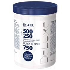 Estel Professional De Luxe пудра для обесцвечивания волос Ultra Blond, 750 г